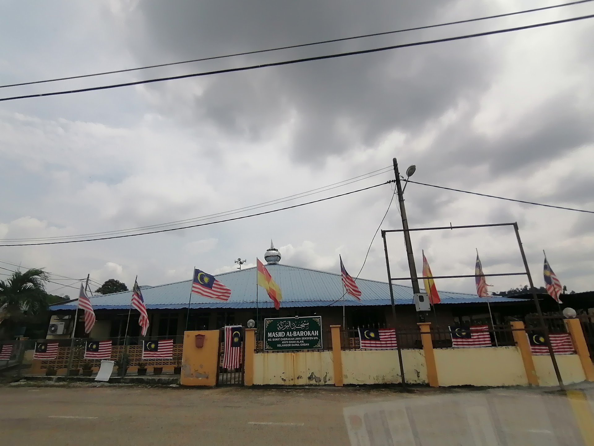 Gambar Masjid Al-Barokah Kg Bukit Cherakah