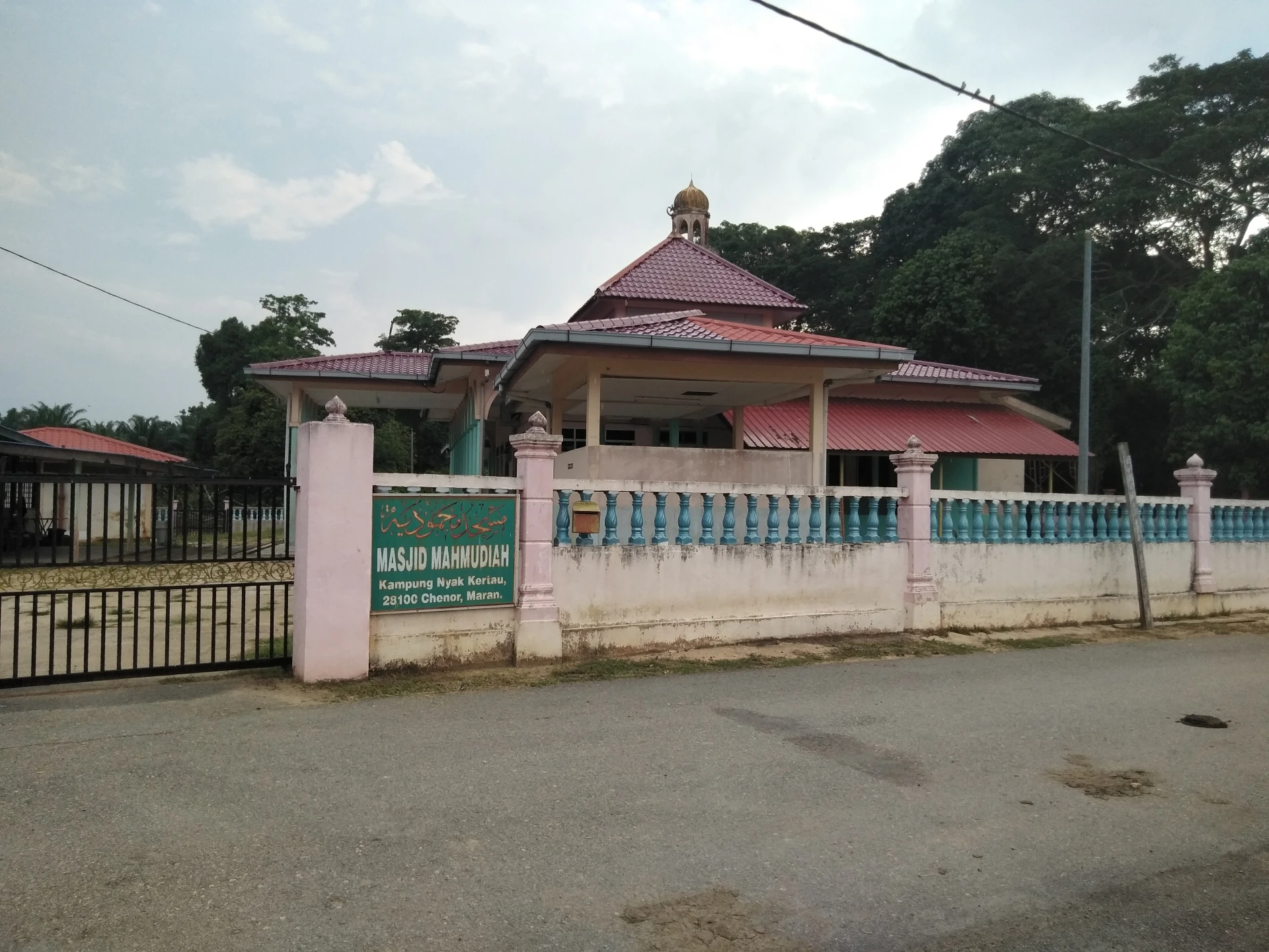 Gambar Masjid Mahmudiah Kampung Nyak