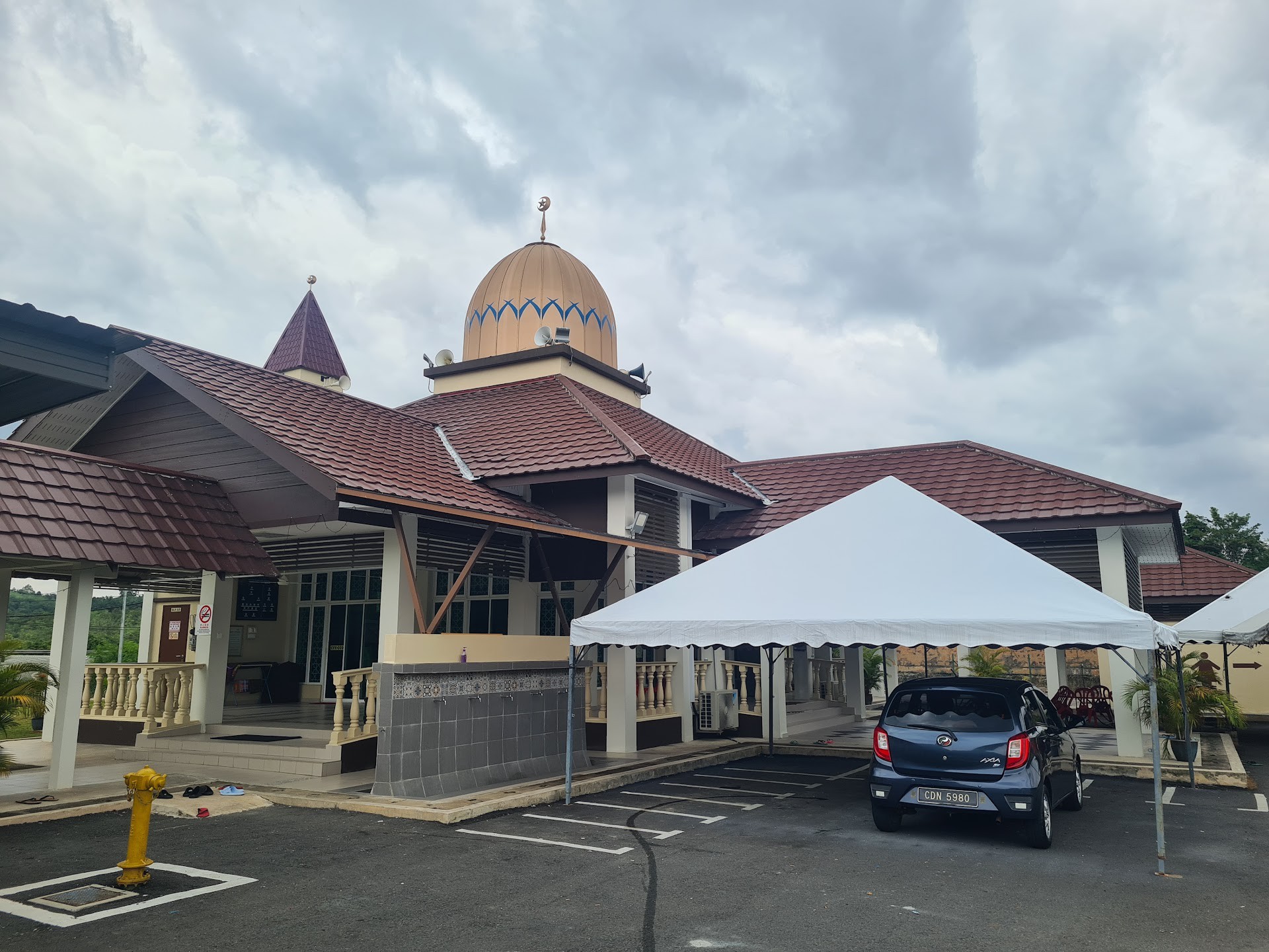 Masjid Kampung Rengai — Pandangan luaran