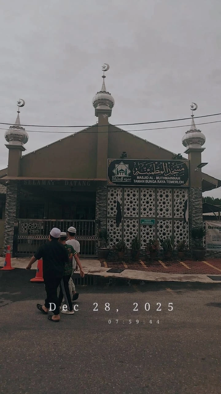 Gambar Masjid Taman Bunga Raya Temerloh
