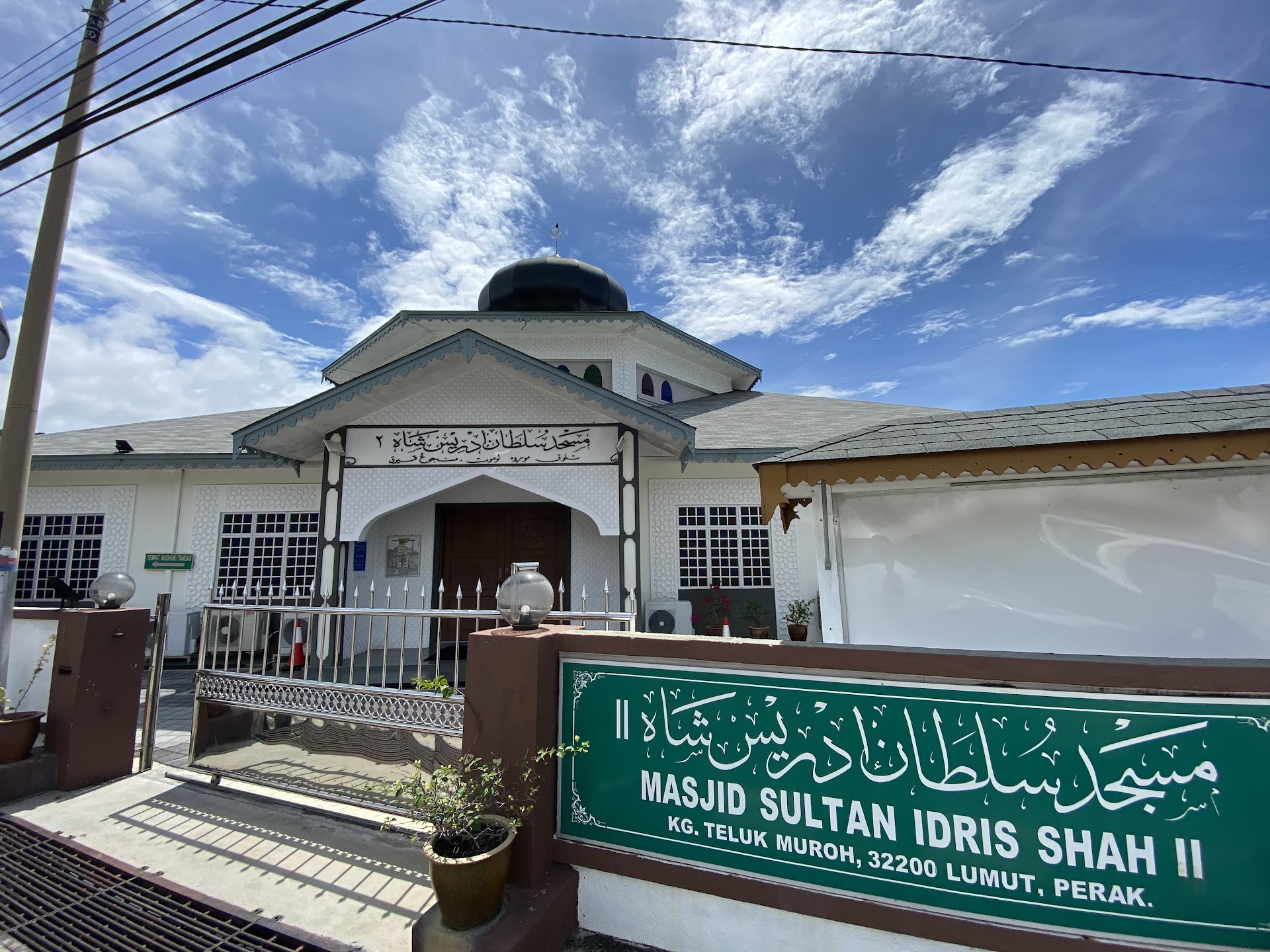 Gambar Masjid Sultan Idris Shah Ii