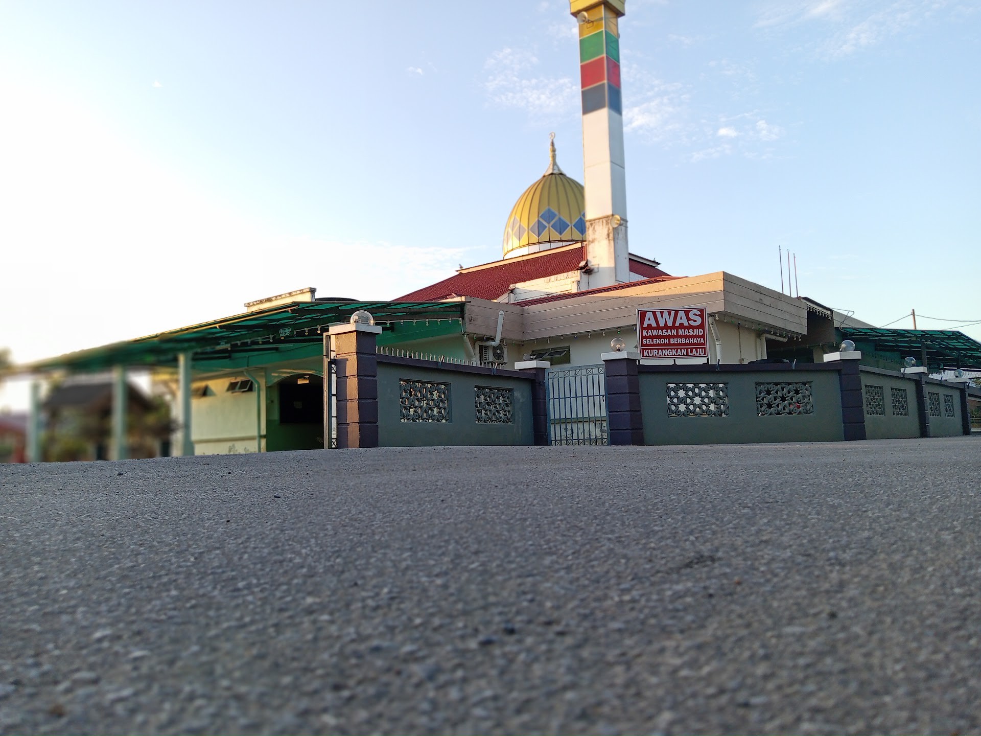 Gambar Masjid Sbrg Pantai Johor (Halim Shah)