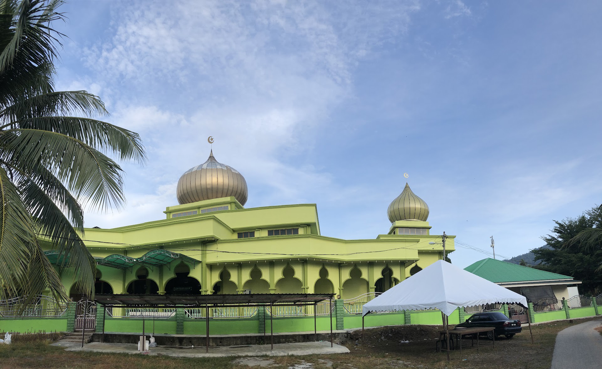 Gambar Masjid Al-Atiq Kariah Masjid Merbok Lama