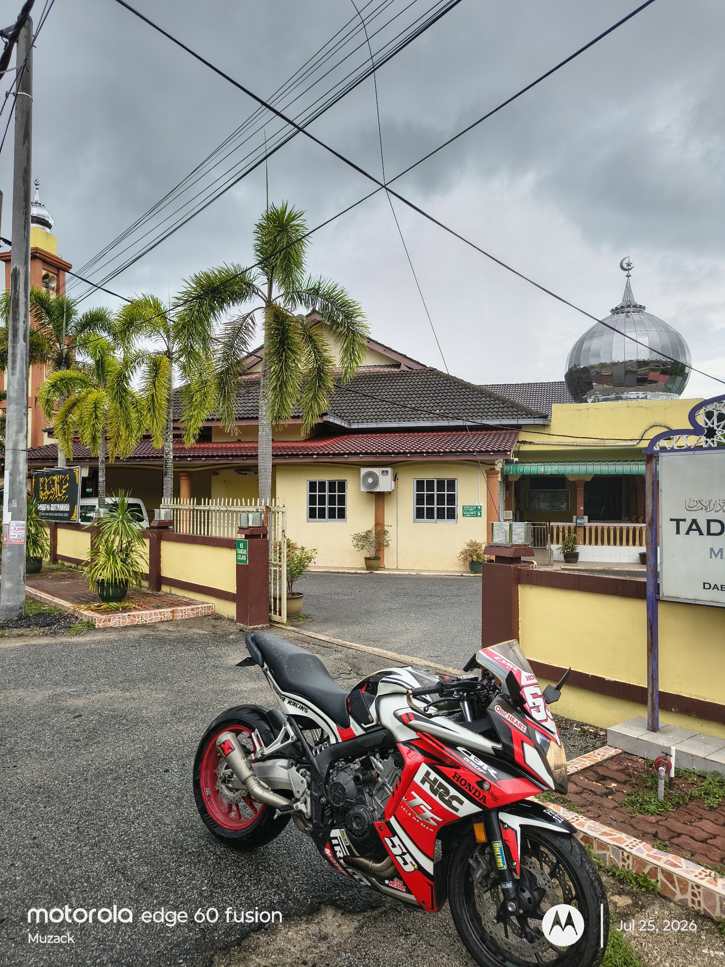Gambar Masjid Ar Ridwaniah Batu 4 Changlun
