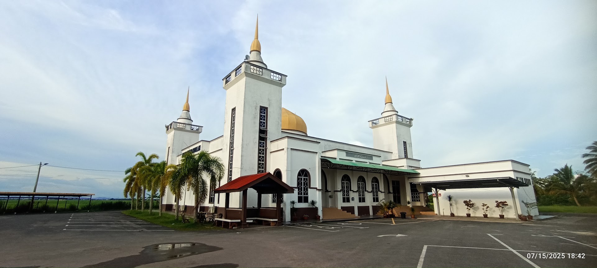Gambar Masjid Jamek Sheikh Abdullah Al-Yafie Kubang Jelai