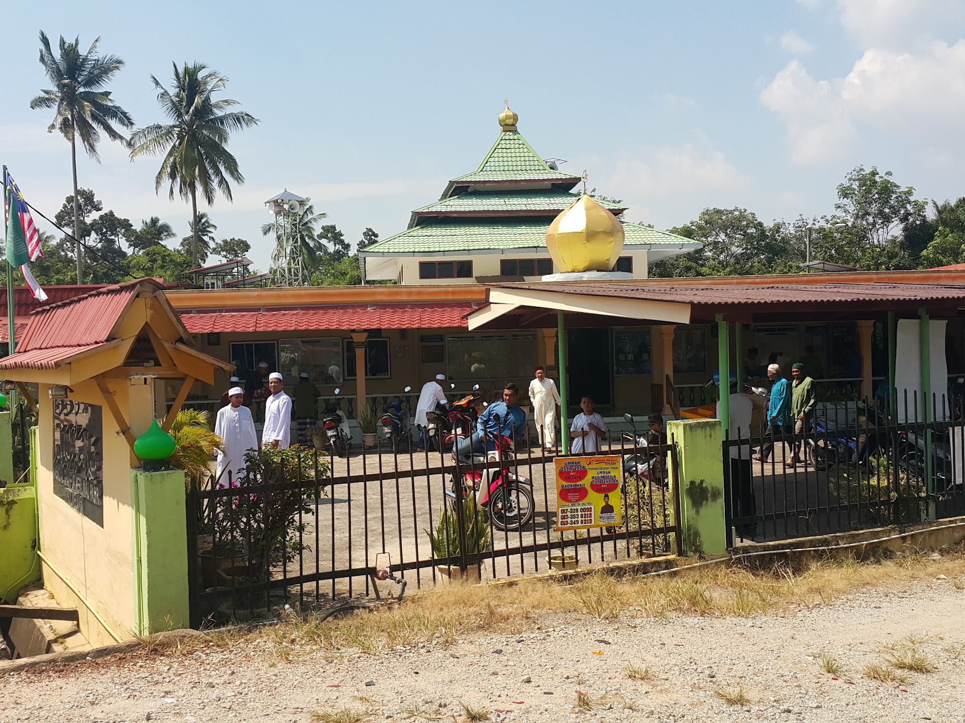 Gambar Masjid Al-Ghaffur Merlimau Pasir