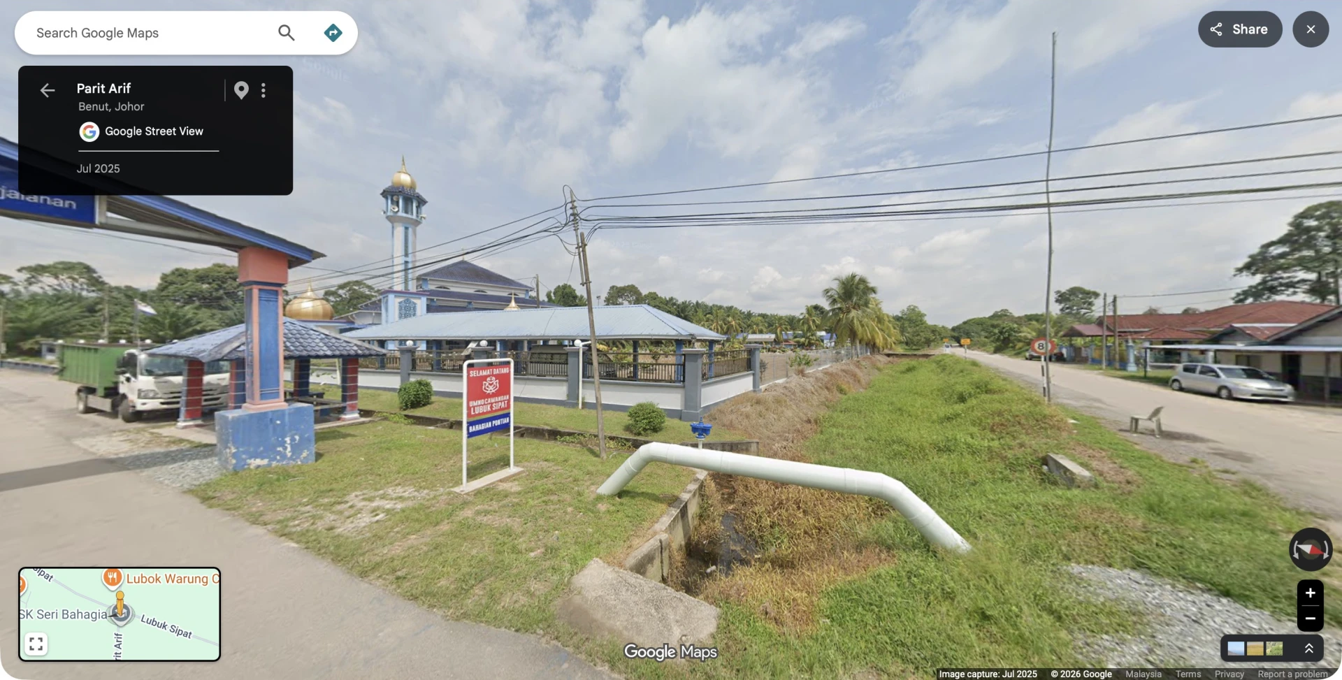 Gambar Masjid Kampung Lubok Sipat
