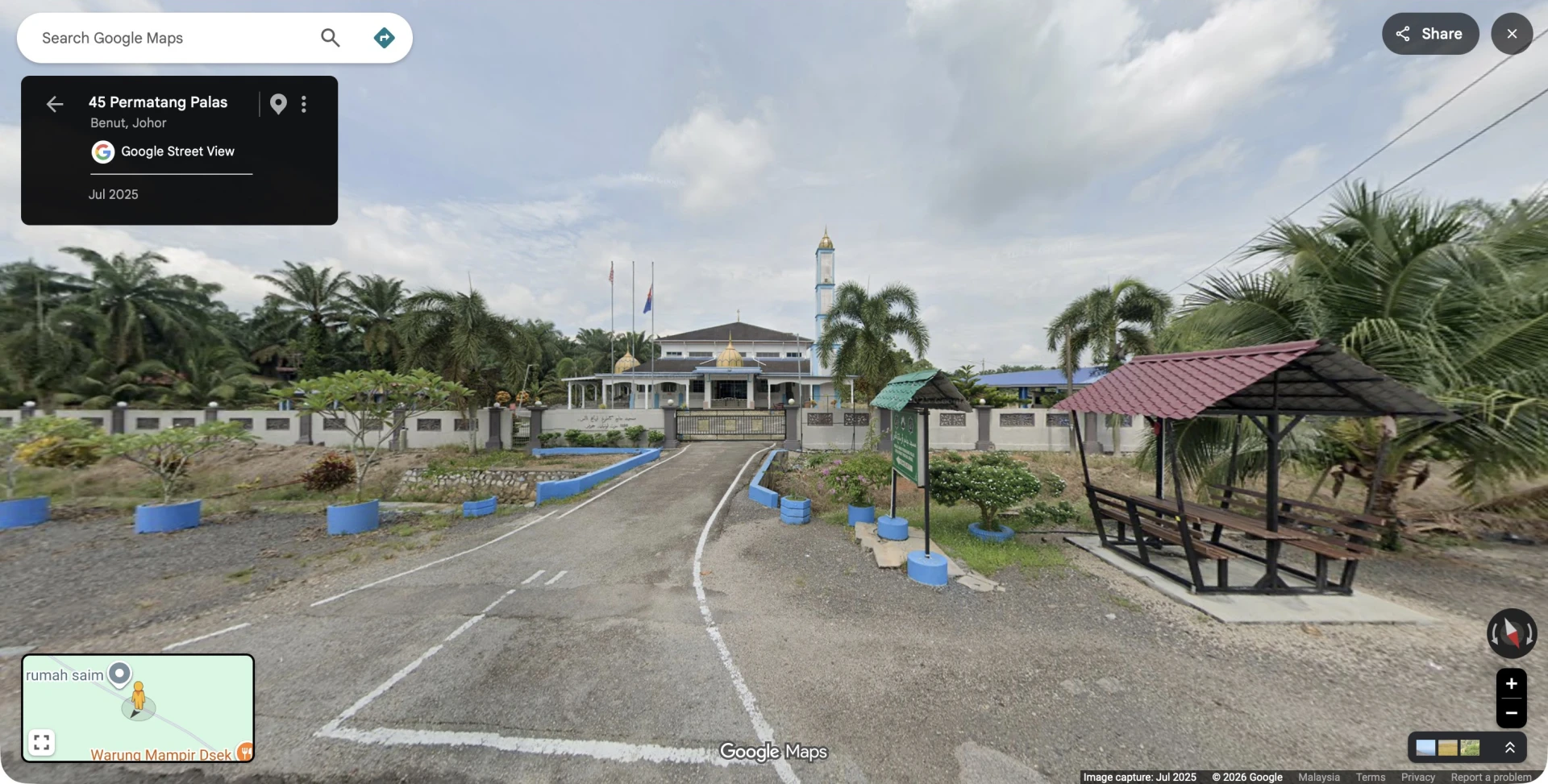 Gambar Masjid Kampung Permatang Palas