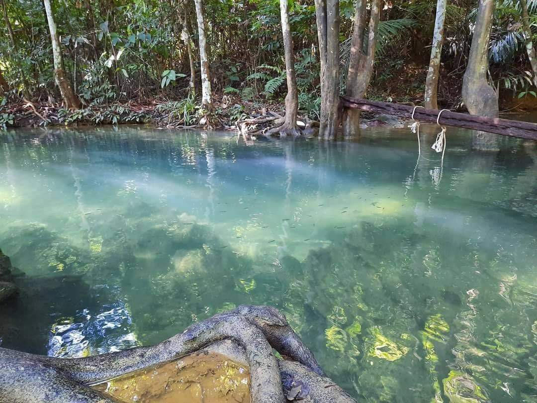 Gambar Kolam Travertin Bukit Ayer