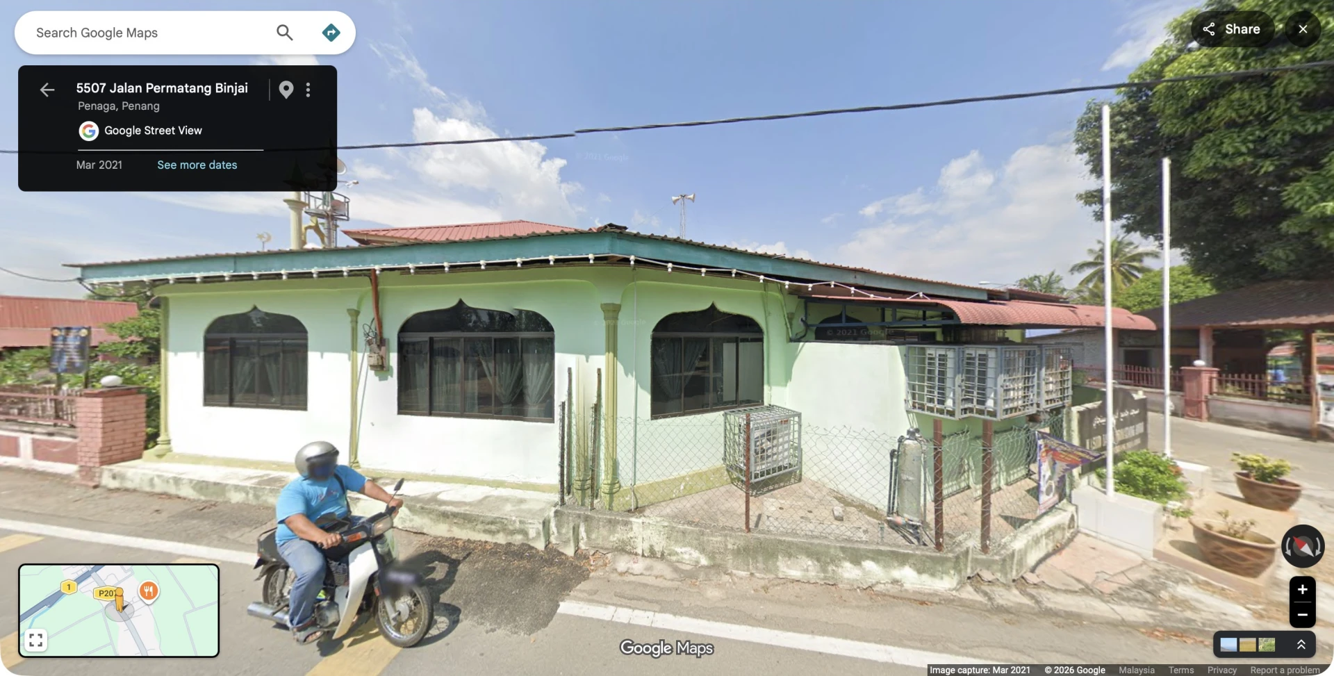 Gambar Masjid Permatang Binjai