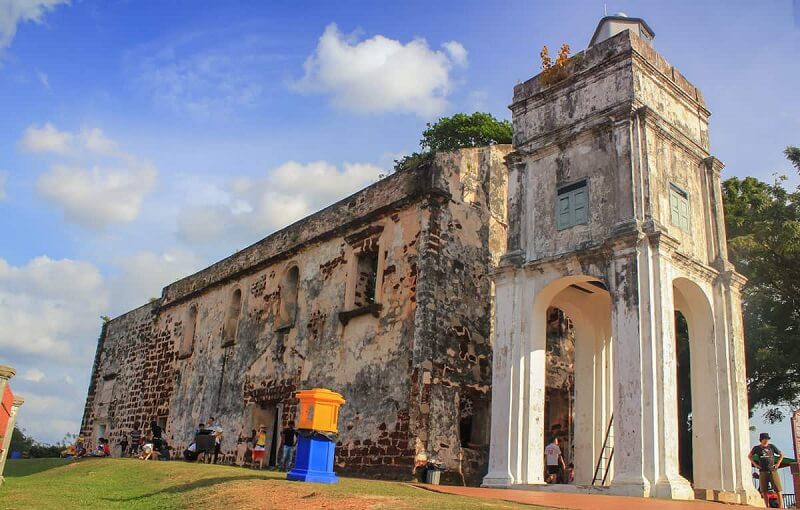 Gambar Bukit St. Paul dan Gereja St. Paul