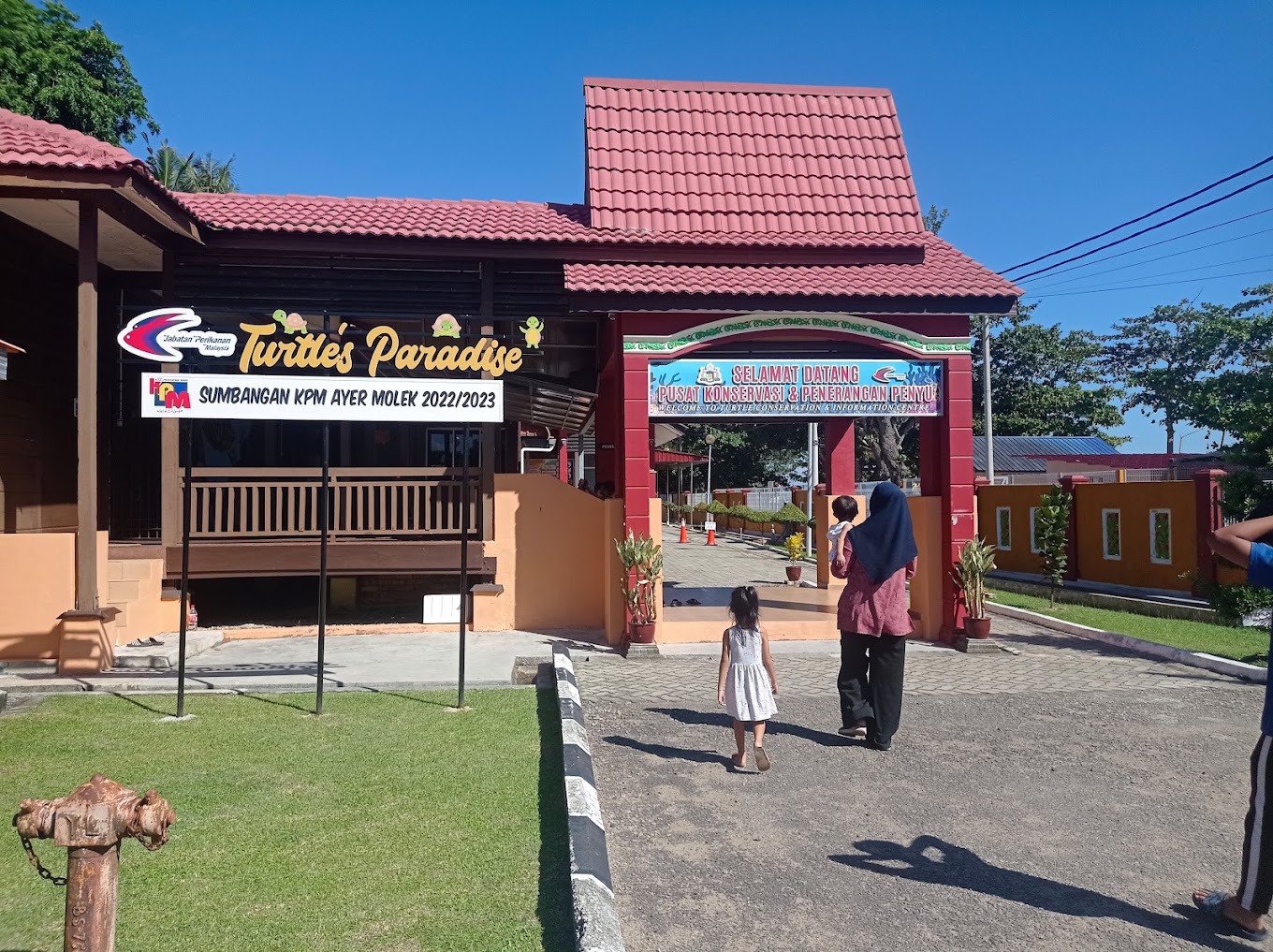 Gambar Pusat Konservasi dan Penerangan Penyu Padang Kemunting