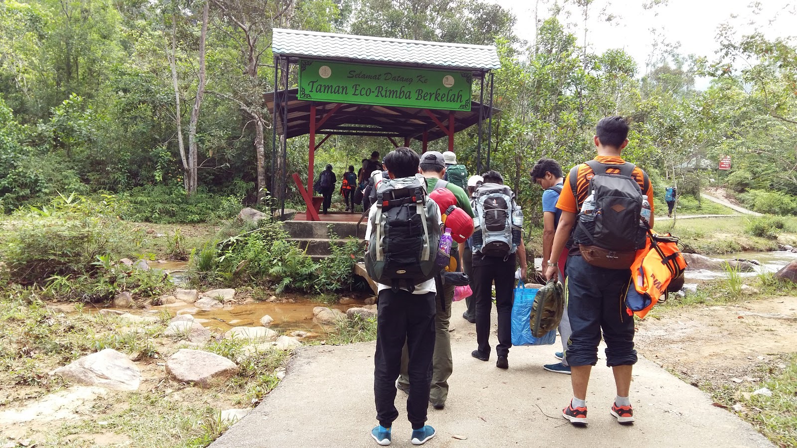 Gambar Taman Eko Rimba Berkelah