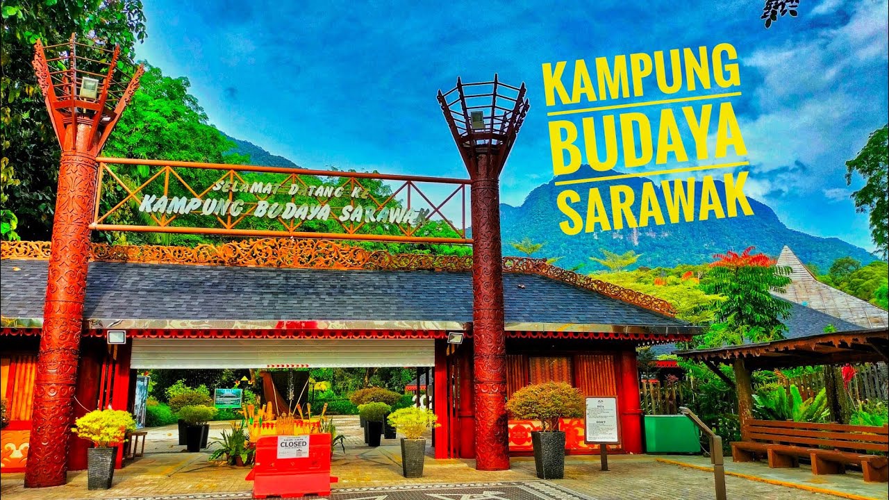 Gambar Kampung Budaya Sarawak