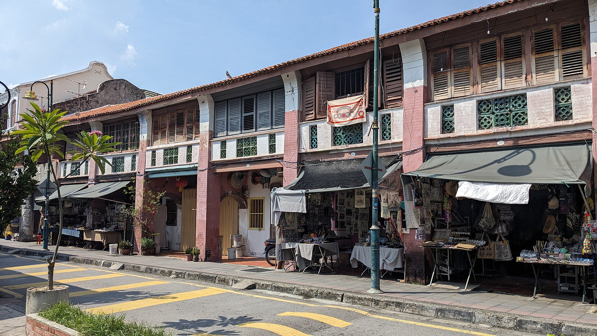 Bangunan warisan di Lebuh Armenian, George Town